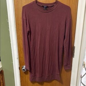 Forever 21 Burgundy Mini Dress